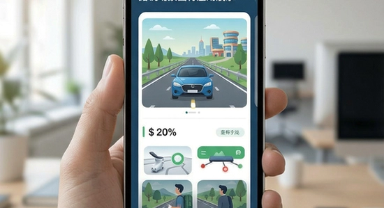 路说多场景出行应用展示图