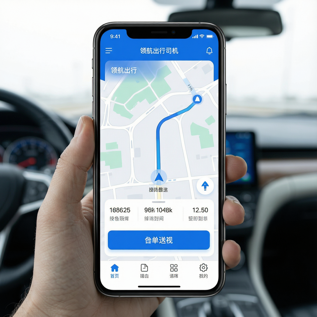 领航出行司机端app下载截图
