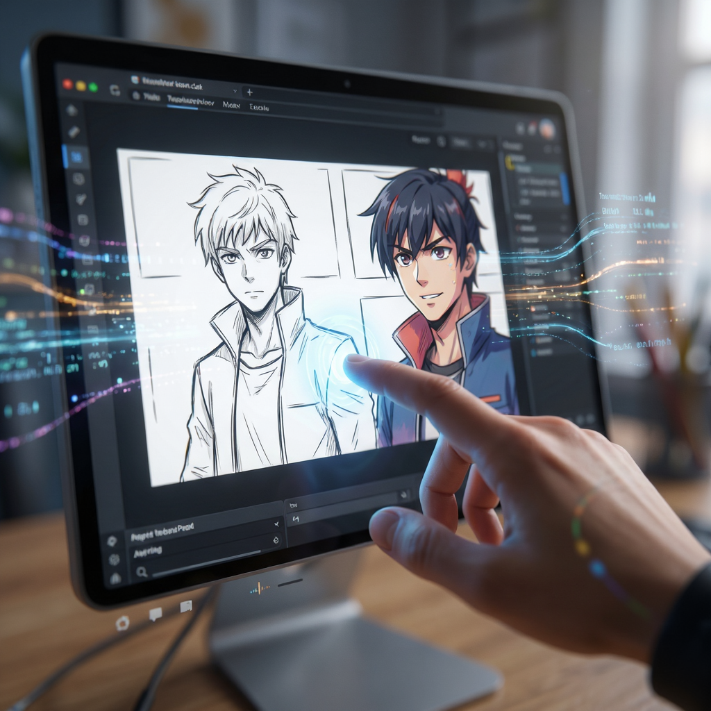 DeepAI���紴��(AI Comic Drama)�ٷ������ؽ�ͼ