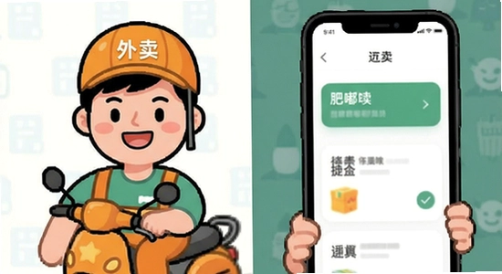 肥嘟嘟外卖与同类平台对比场景 670x360