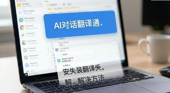AI�Ի�����ͨ ��װʧ�� �������