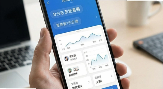 东经易网移动端主界面展示图