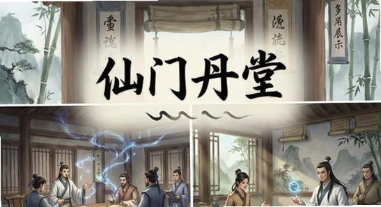 仙门丹堂多场景应用展示