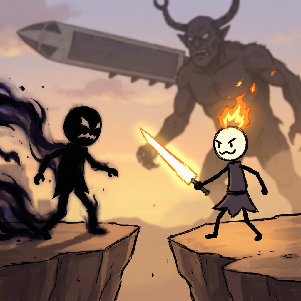 ���֮�У�����˰�Ӱ(Xenoblade Stickman Shadow)�ٷ�������v1.0.1 ��Ӱ�Ծ�