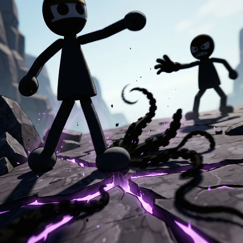 ���֮�У�����˰�Ӱ(Xenoblade Stickman Shadow)�ٷ�������v1.0.1 ��Ӱ�Ծ�