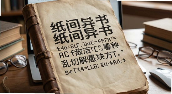 纸间异书TXT乱码解决方法