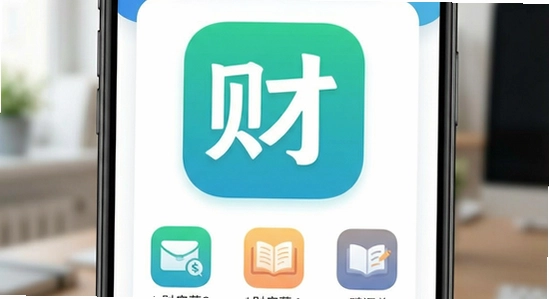 财启蒙应用主界面展示图
