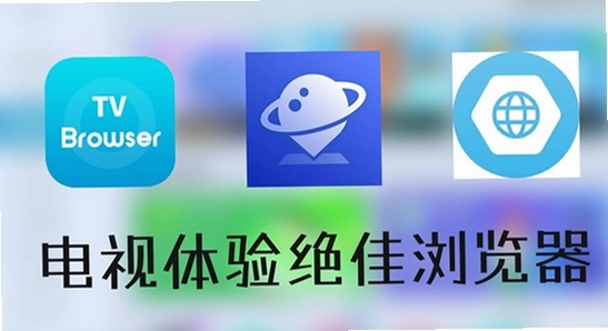 飞视浏览器TV版官方下载页面,色彩丰富 无水印 宣传图