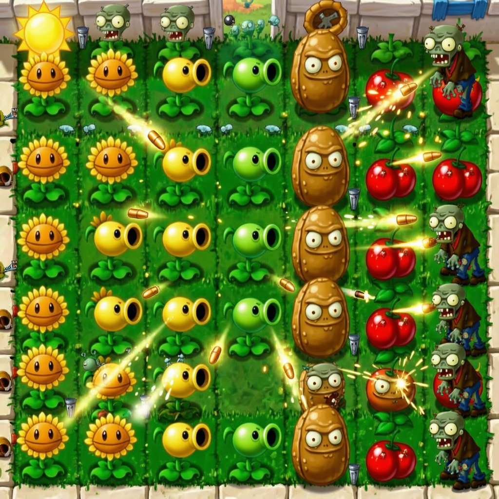 ֲ���ս��ʬ�޾���HD(Plants vs. Zombies)�ٷ����ؽ�ͼ