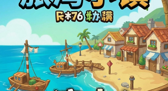 670*360 旅湾小镇游戏主界面展示图