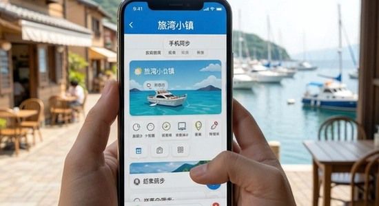 旅湾小镇换手机进度同步方法