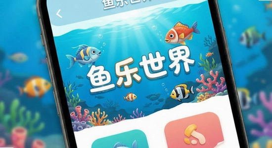 鱼乐世界应用主界面展示图
