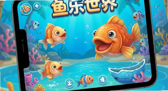 鱼乐世界社交游戏场景图