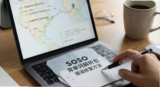 soso背单词解析包错误修复方法