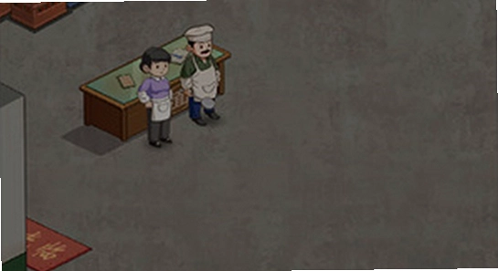 爸爸的面馆无限钞票手机版 游戏经营画面 面馆场景, 色彩丰富 无水印 宣传图