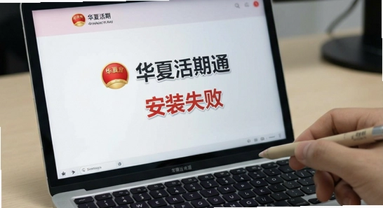 华夏活期通安装失败怎么办