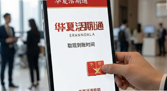 华夏活期通取现到账时间