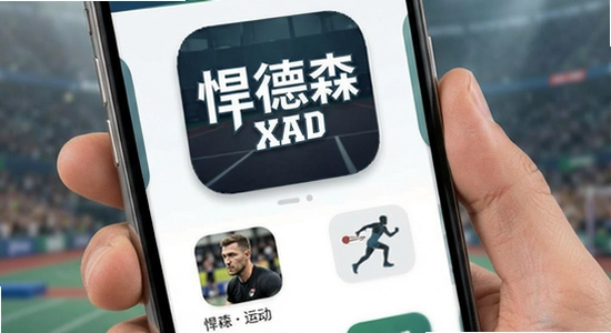 悍德森运动APP主界面展示图 670x360