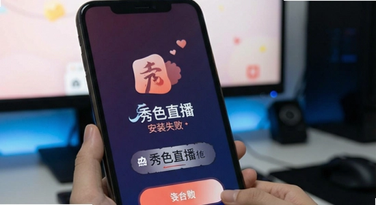 秀色直播安装失败怎么办