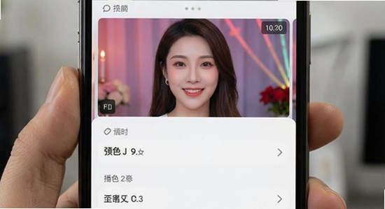 秀色直播画质设置界面670x360
