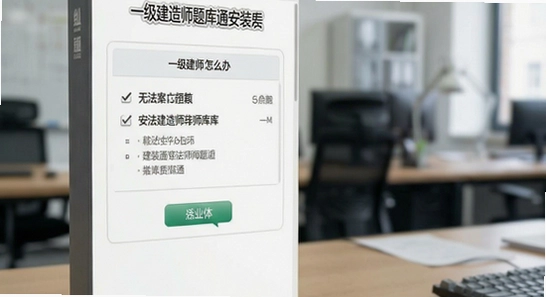 一级建造师题库通安装后无法打开怎么办