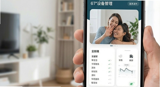 670*360 芬尼健康家APP首页设备管理界面