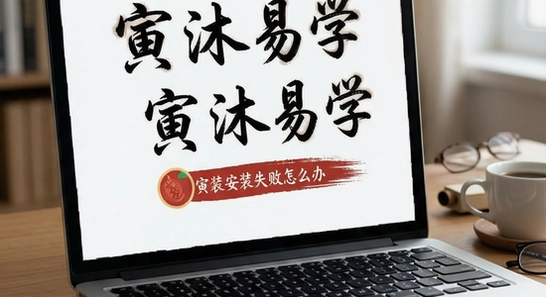 寅沐易学安装失败怎么办