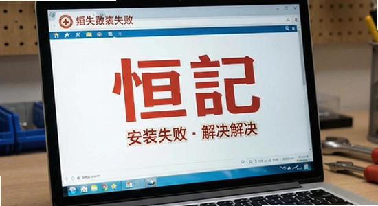 恒记 安装失败 解决