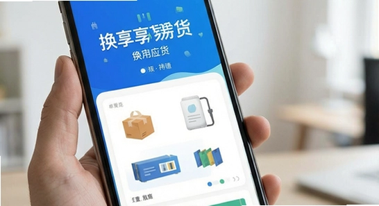 换享易货应用主界面展示图