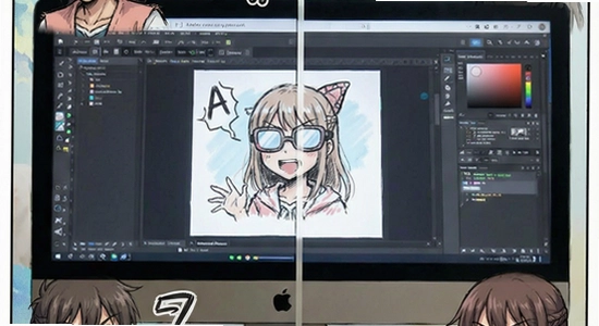 AI漫剧制作生成效果对比