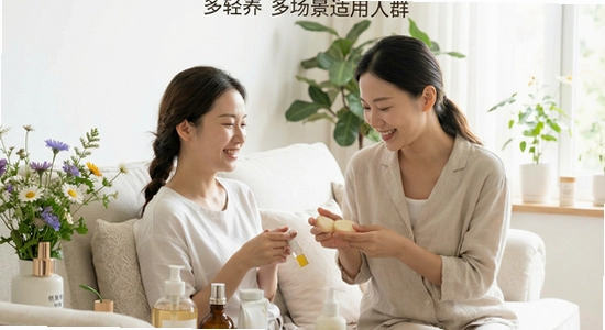 悠悠轻养多场景适用人群展示图