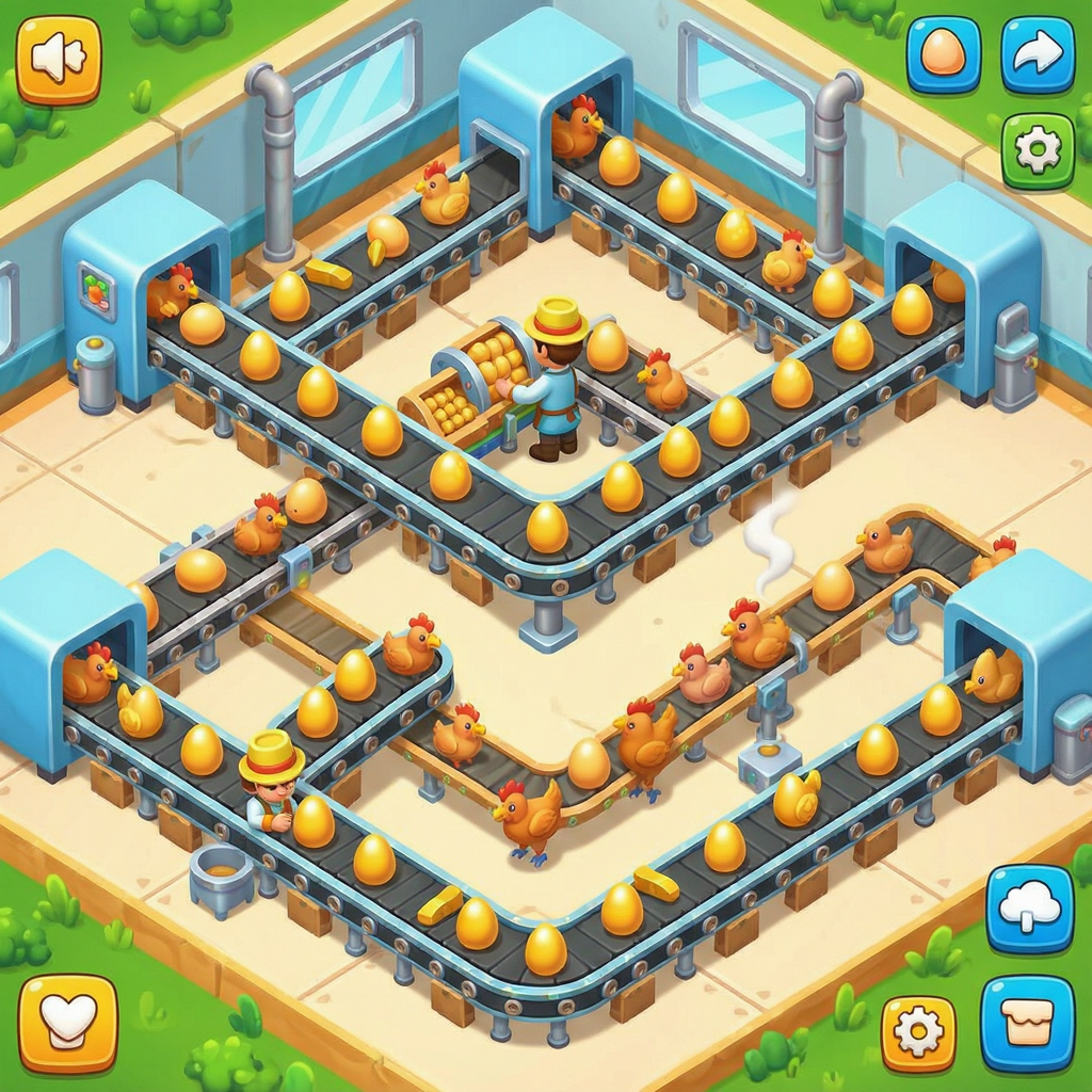 �����������(Egg Factory Tycoon)�ٷ�������v3.6.3 ���þ�Ӫ