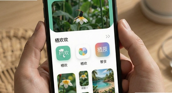 栖欢应用主界面展示 670x360