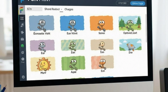 670*360 Fun Print软件功能界面展示