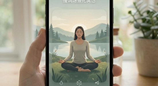 慢调场景化冥想界面展示-670x360