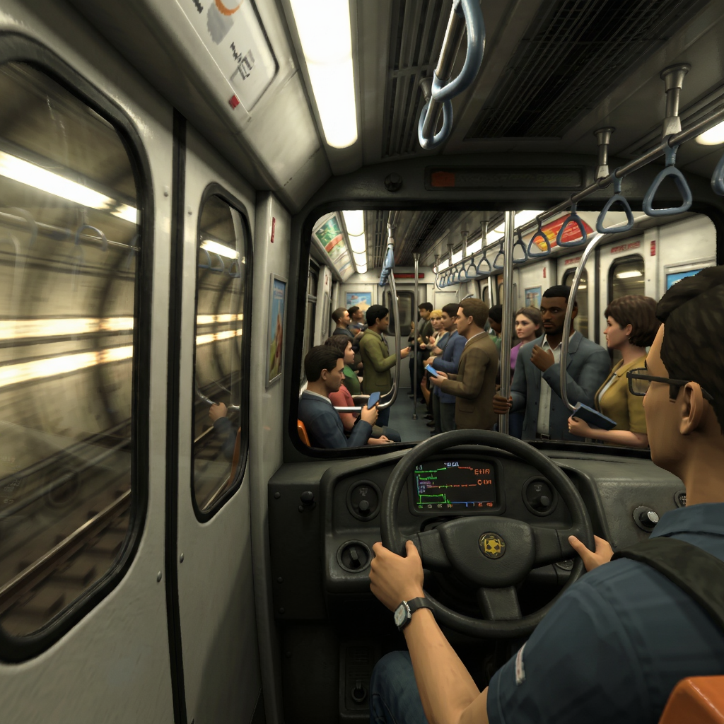 ��ʵ����ģ��3D(Subway Simulator 3D)�ٷ�������v1.4.24 ��ʻģ��
