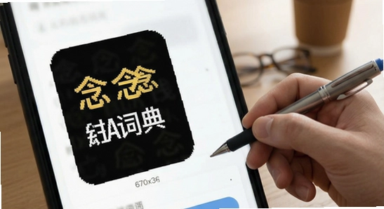单词念念离线词典与数据迁移场景 670x360