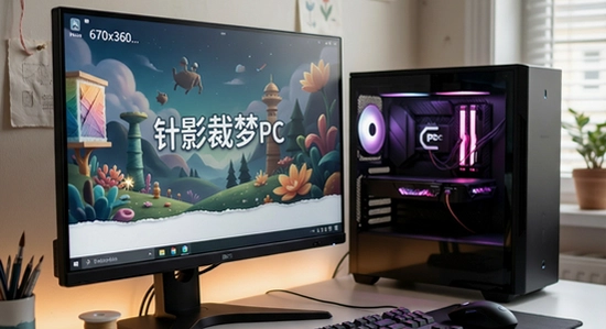 针影裁梦PC电脑版多场景应用展示670x360