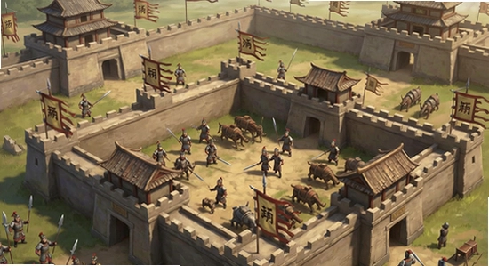 三国谋定天下联盟攻城场景