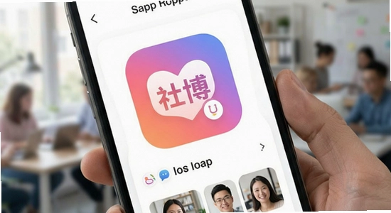 社博app多场景社交应用图