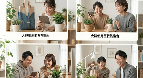立林家服多场景应用与人群使用展示图 670x360