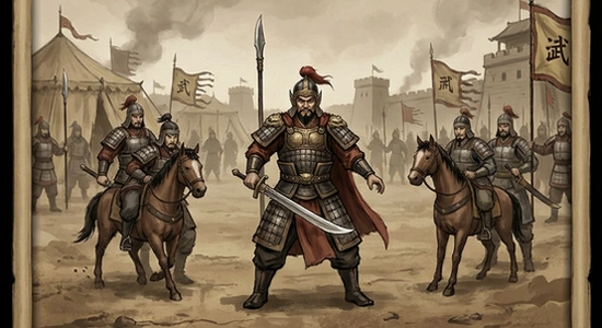 乱世争锋武将布阵界面