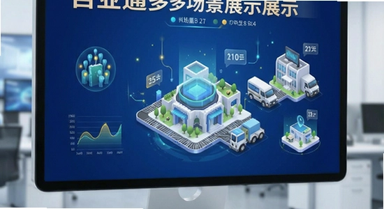 百业通多场景应用展示图
