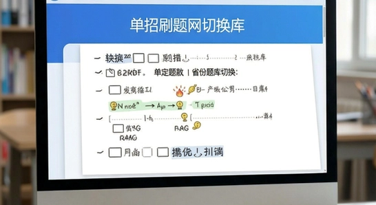 单招刷题网省份题库切换方法