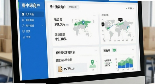 鲁中批发商户在线沟通议价界面图