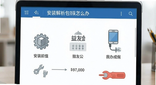 益友会安装解析包错误怎么办