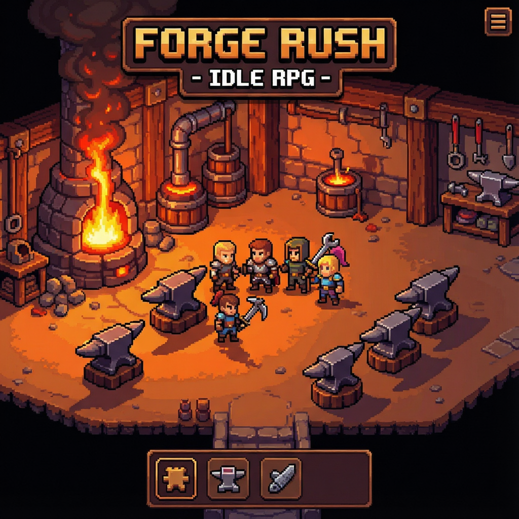 Forge Rush - Idle RPG�ٷ�������v1.0.4 ���ùһ�