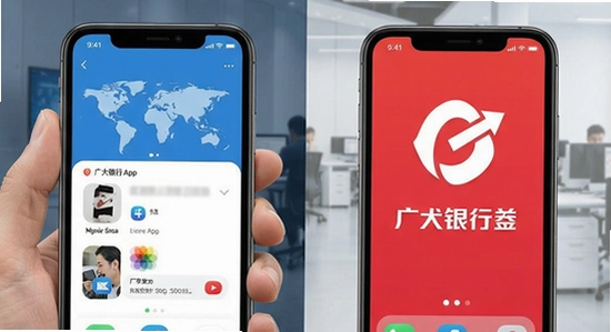 发现精彩和广发银行App区别