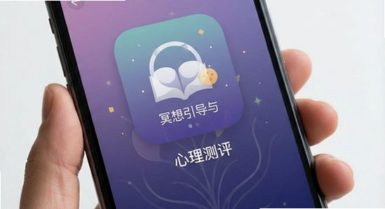 愈知app冥想引导与心理测评界面 670*360