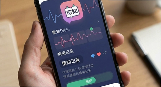 愈知app情绪记录界面展示 670*360